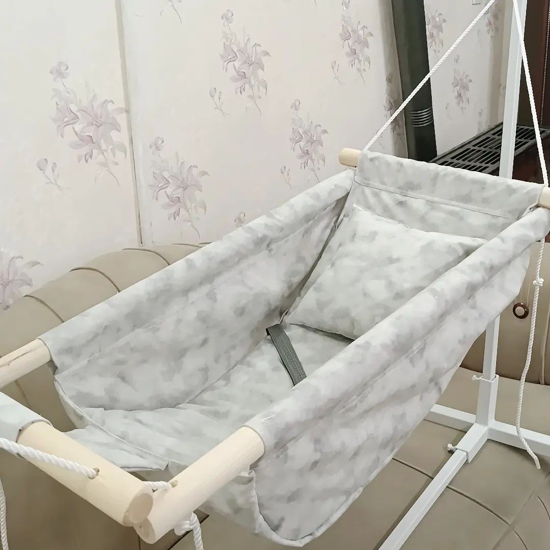 گهواره بانوج سنتی برنداتا شرکتی قابل حمل وشستشومخصوص کودکان که رفلاکس و کولیک دارند