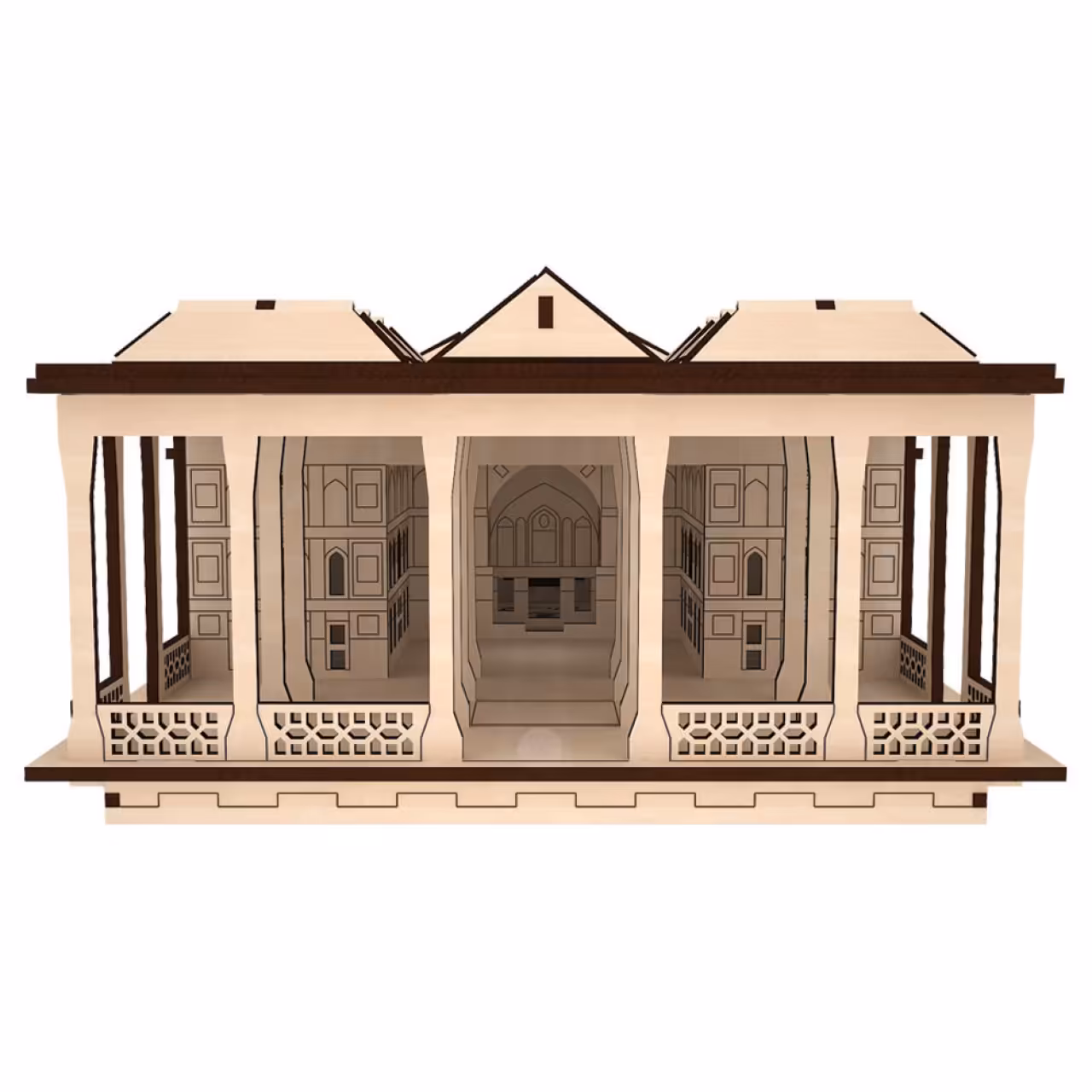 پازل سه بعدی چوبی کاخ چهلستون اصفهان