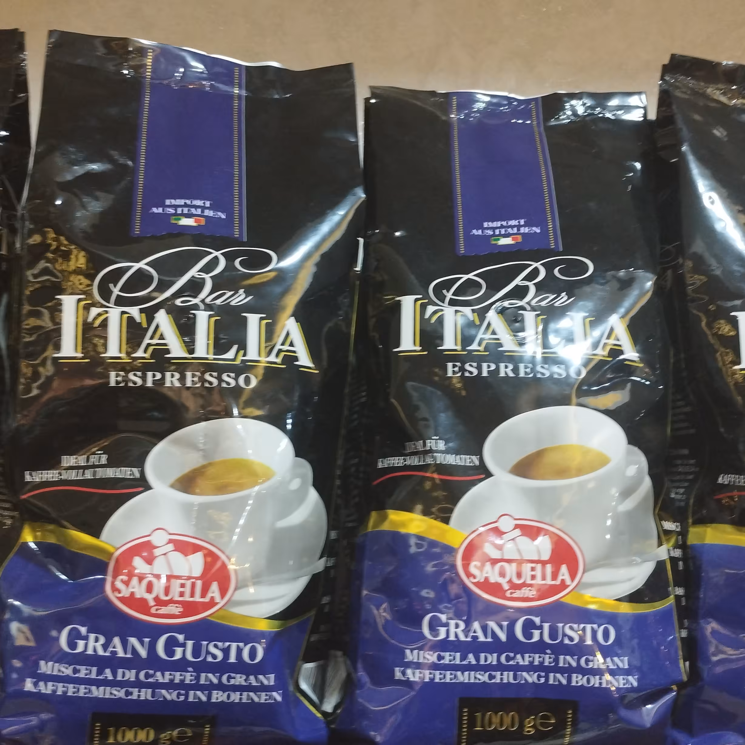 قهوه گرن گوستو ساکوئلا ایتالیا آبی 