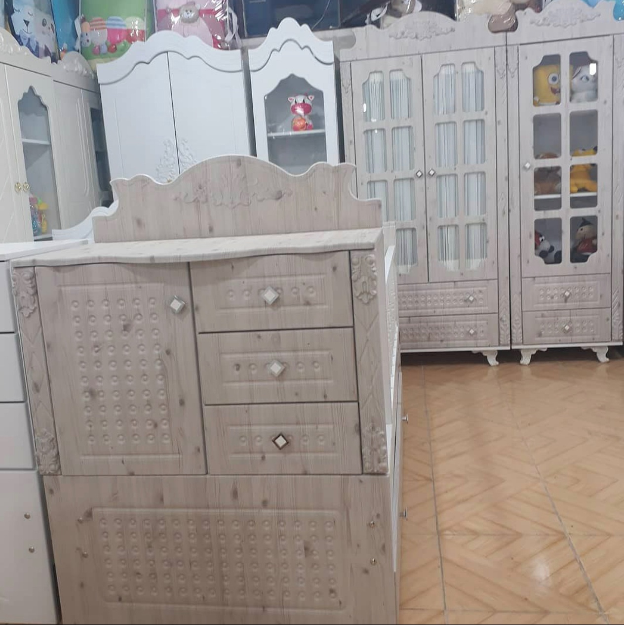 سرویس سه تیکه نوزاد و نوجوان مدل کاج