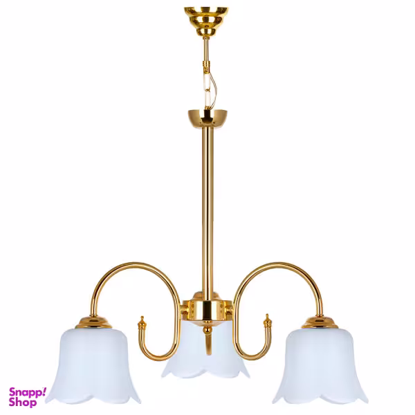 لوستر 3 شعله چشمه نور کد 809.3