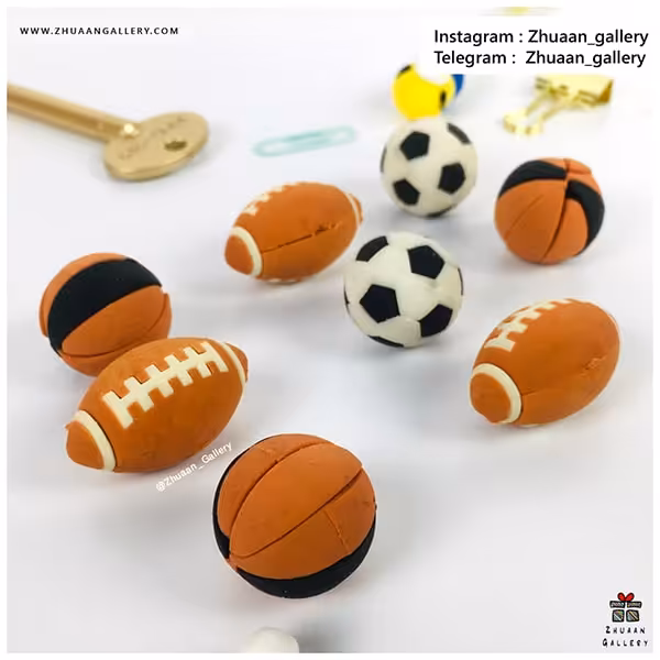 پاک کن سه بعدی مدل توپ