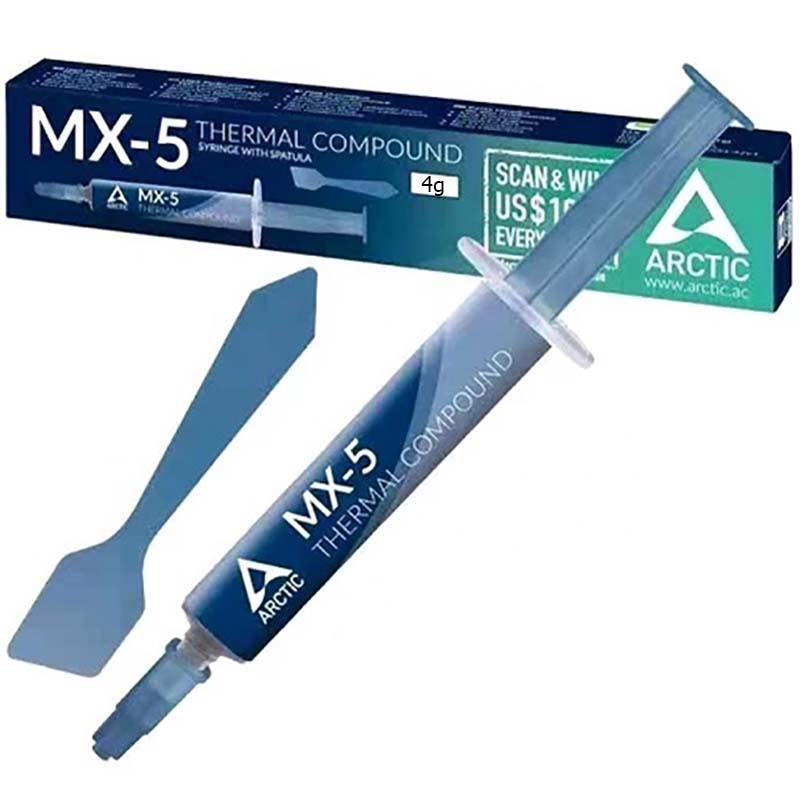 خمیر سیلیکون سرنگی 4 گرمی آرکتیک ARCTIC MX-5