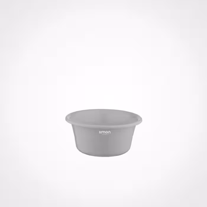 لگن گرد سایز 6  لیمون (limon)( رنگ طوسی، کرپ، وانیلی، سفید)