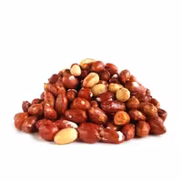 مغز بادام زمینی برشته لعابی (200 گرم)