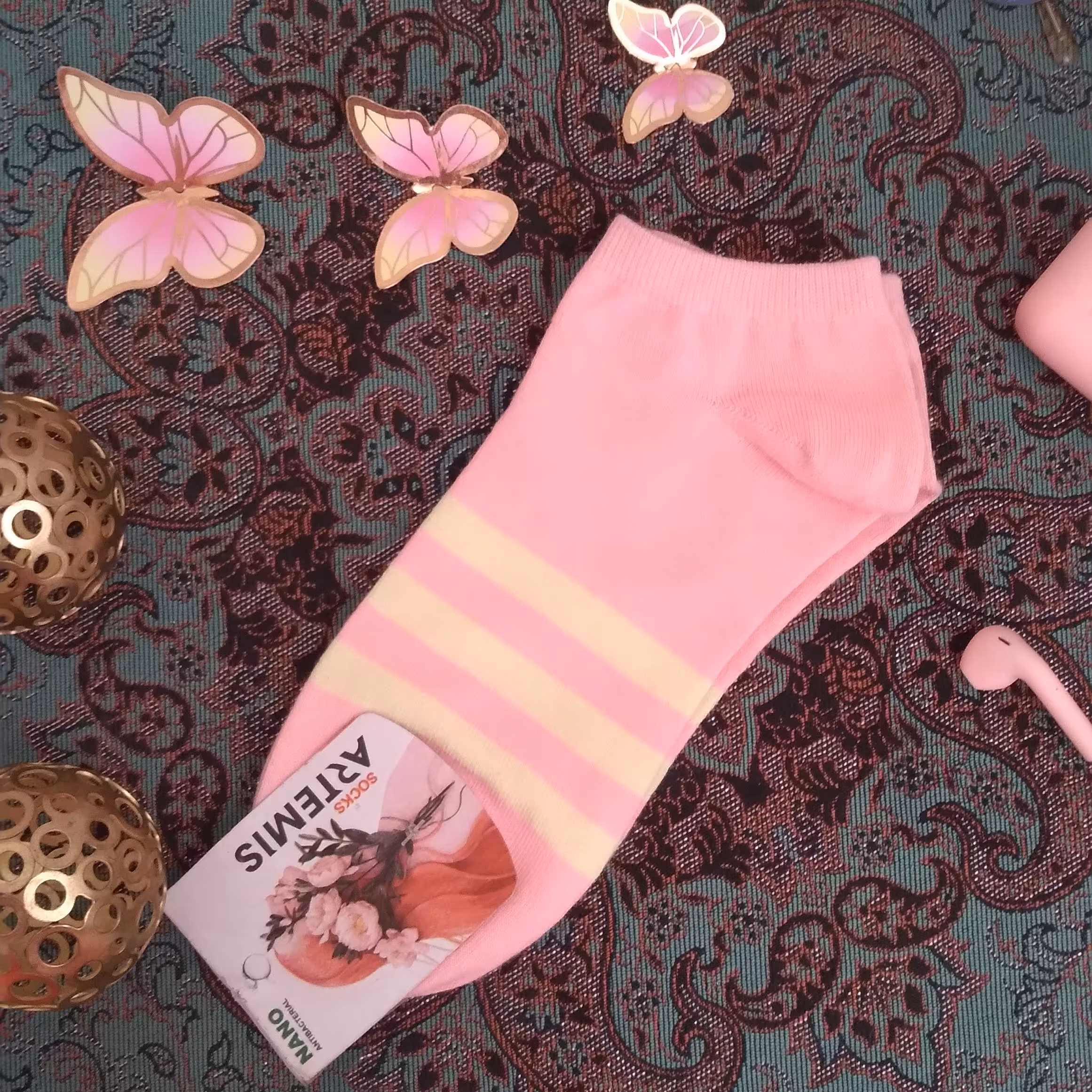 جوراب مچی راه راه