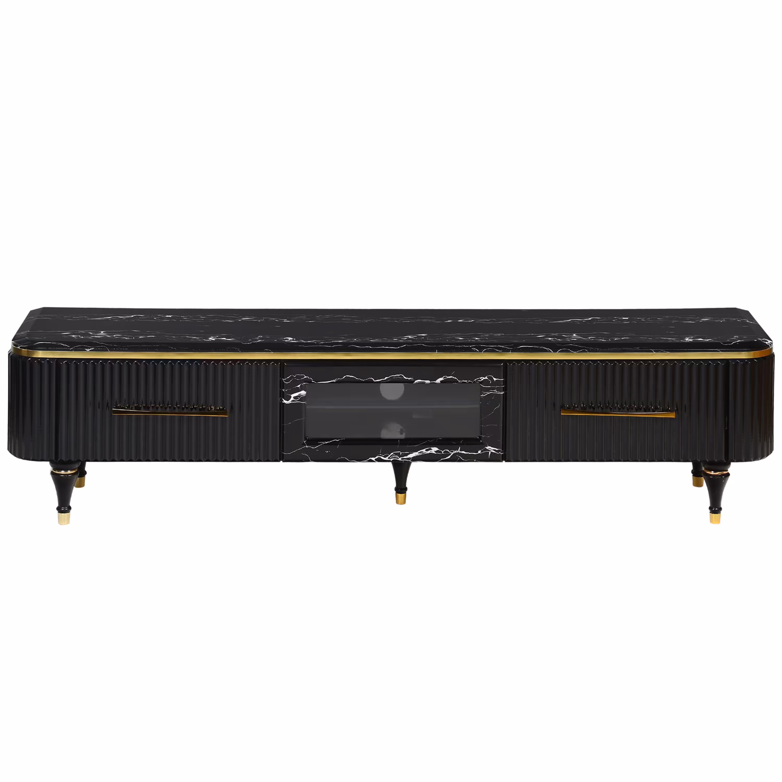 میز تلویزیون مدرن چوب مدل m20 رنگ مشکی