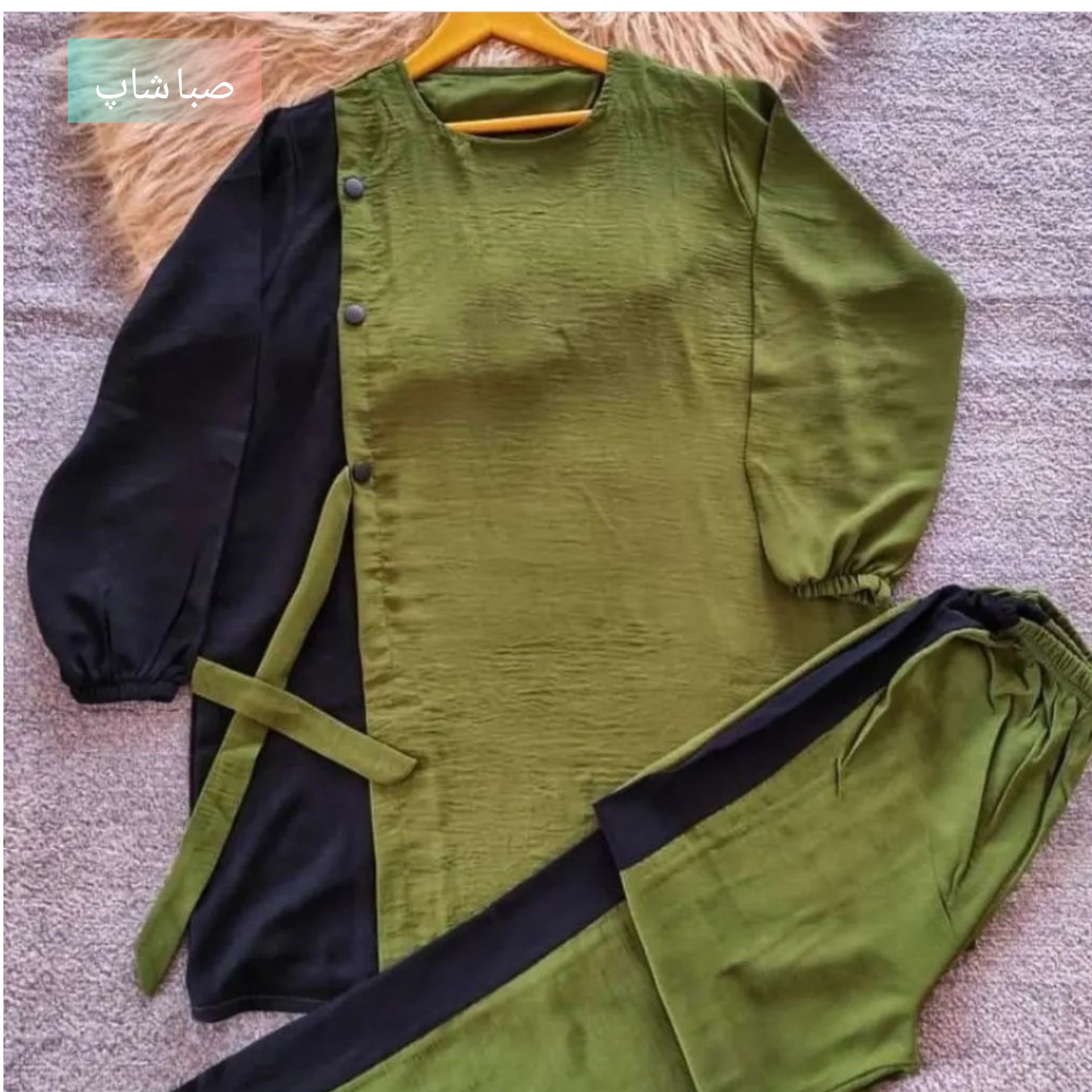بلوز و شلوار بغل دکمه