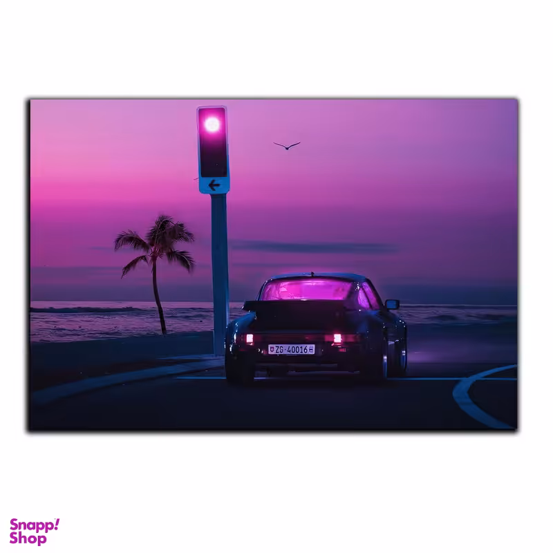 تابلو شاسی بکلیت طرح ماشین و جاده مدل SH-S5123