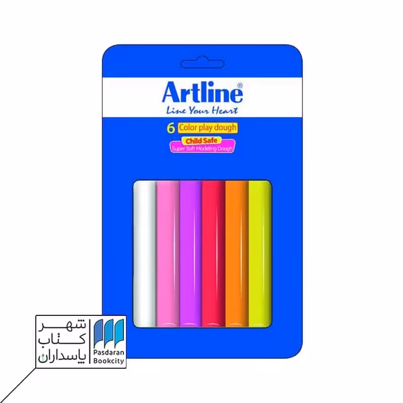 خمیر بازی بلیستر 6 رنگ