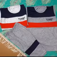 تیشرت شلوارک ملانژ