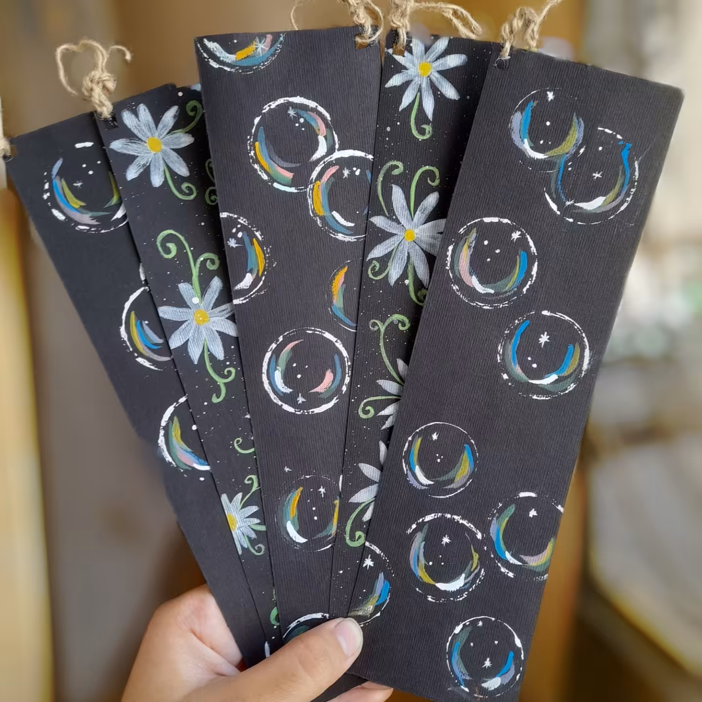 بوکمارک (نشانگر کتاب )طرح فانتزی .