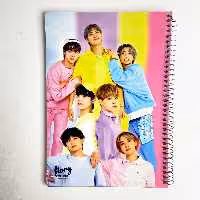 دفتر مشق 50 برگ بی تی اس BTS