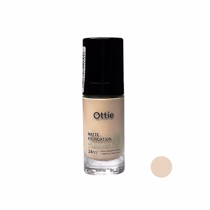 کرم پودر مات 24 ساعته حاوی آلوئه ورا اوتی در 4 رنگ حجم 30 میلی لیتر