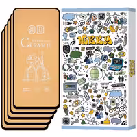 گلس سرامیکی مات مناسب برای گوشی موبایل شیائومی  11 Lite 5G NE  پک 5 عددی