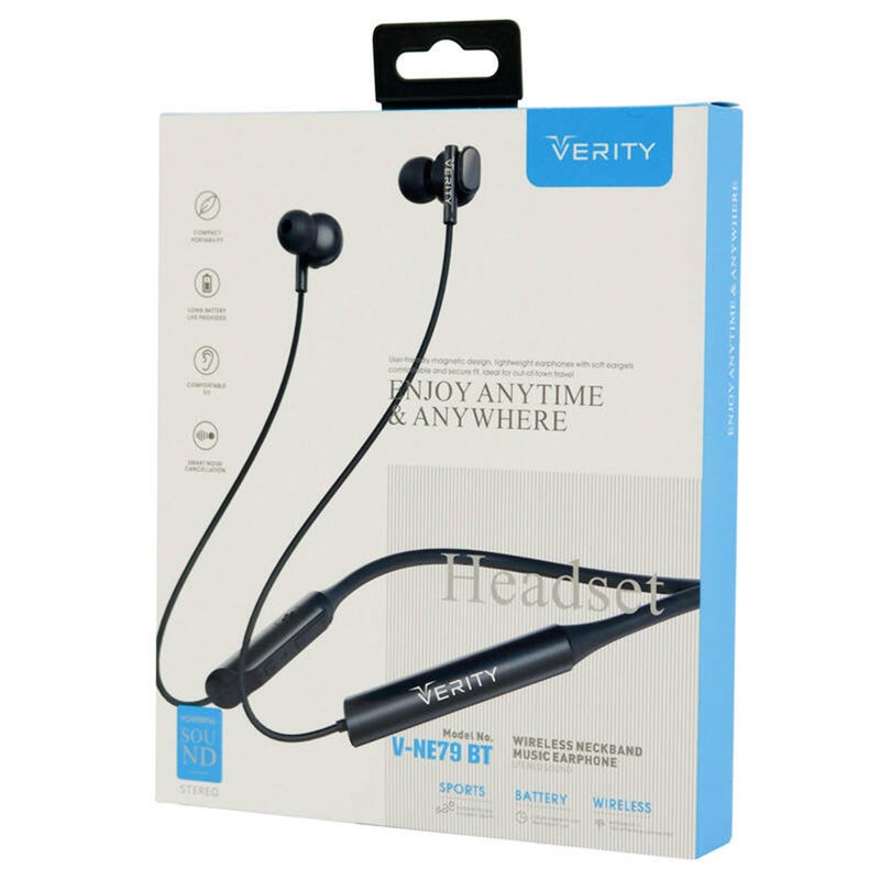 هدفون بی سیم وریتی مدل V-NE79BT رنگ مشکی گارانتی متین