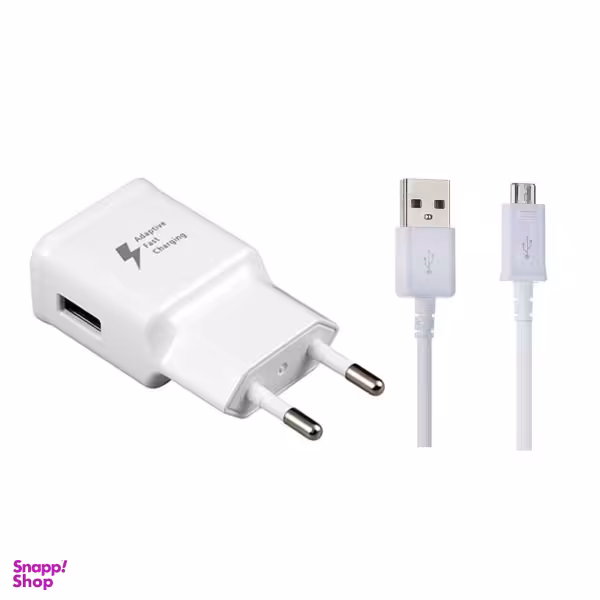 شارژر دیواری مدل S7-S8 به همراه کابل تبدیل microUSB غیر اصل