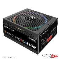 قیمت و خرید منبع تغذیه کامپیوتر ترمال تک Thermaltake ProRGB850W توان 850W RGB اسمارت - شبکه ساز