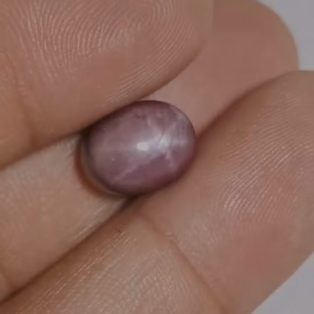 سنگ نگین یاقوت استار معدنی اصل 