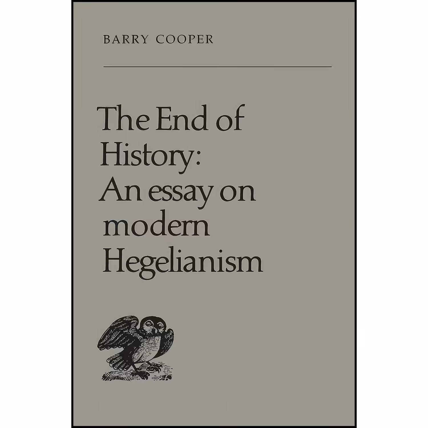 کتاب زبان اصلی The End of History اثر Barry Cooper