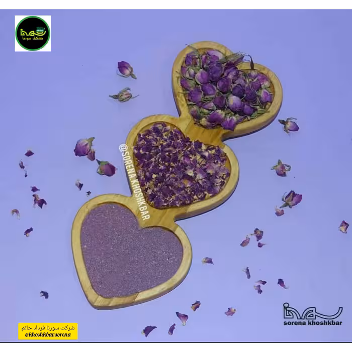 غنچه گل محمدی درجه یک (داراب فارس) در بسته بندی 25 گرمی