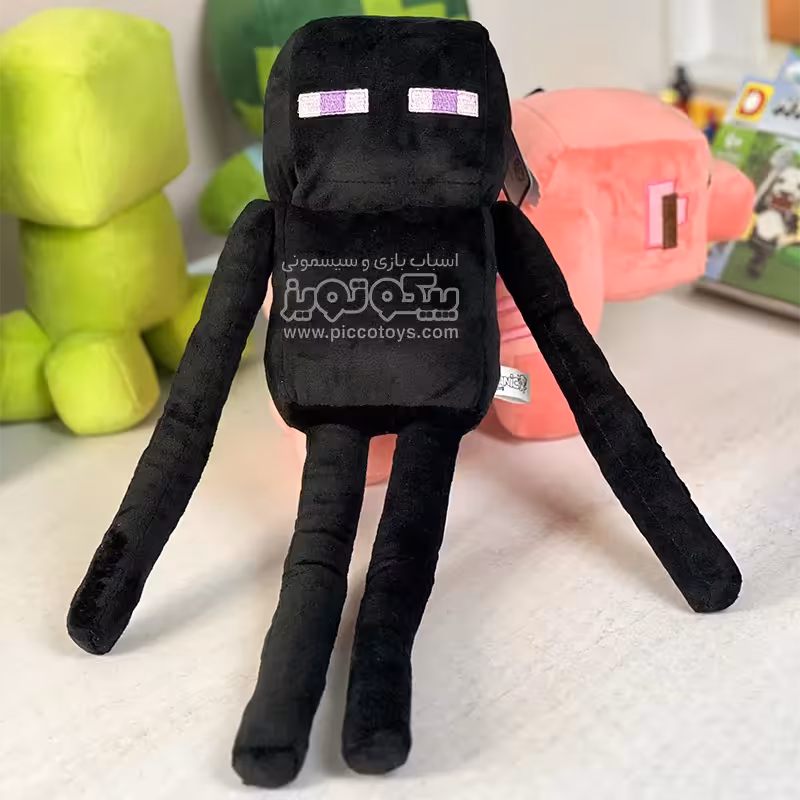 عروسک ماینکرافت اندرمن Minecraft Enderman کد AF100245