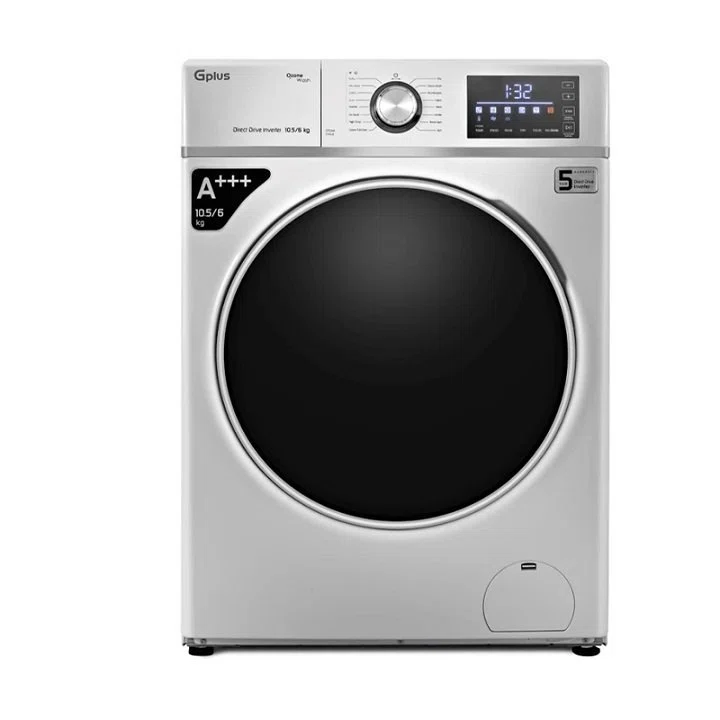 خرید و قیمت ماشین لباسشویی جی پلاس 105 کیلویی مدل GWM-PD107W