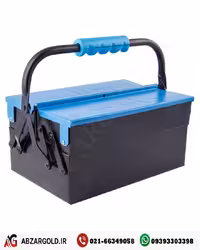 جعبه ابزار فلزی 2 طبقه با طول 30 سانتی متر اکتیو مدل AC-6302