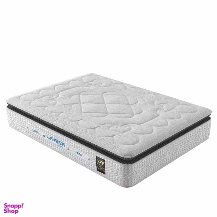 تشک طبی فنری لاریسا مدل آرامیس دو نفره سایز 180x200 سانتی متر