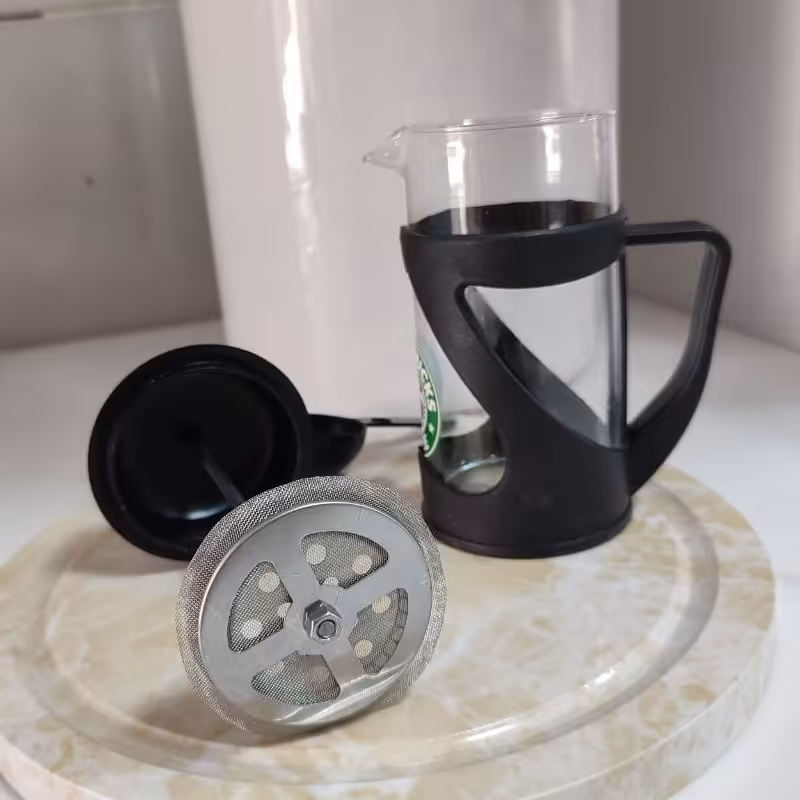 فرنچ پرس 350میل و دمنوش  جعبه کادوئی 