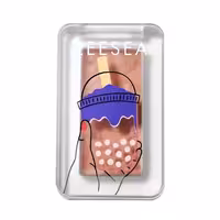 رژگونه پودری زیسی ZEESEA مدل Dessert Collection رنگ هانی کاستارد Honey Custard