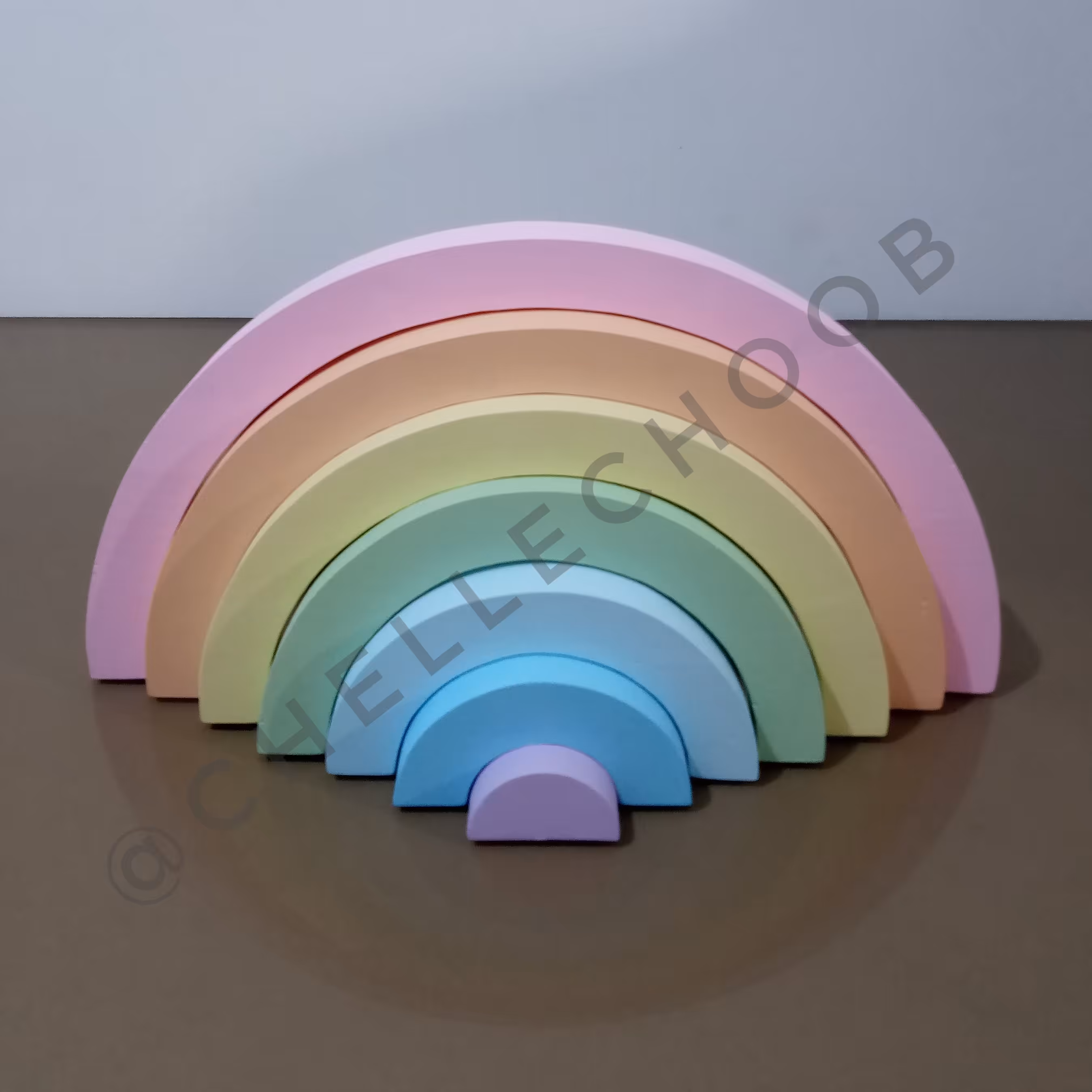 رنگین کمان چوبی