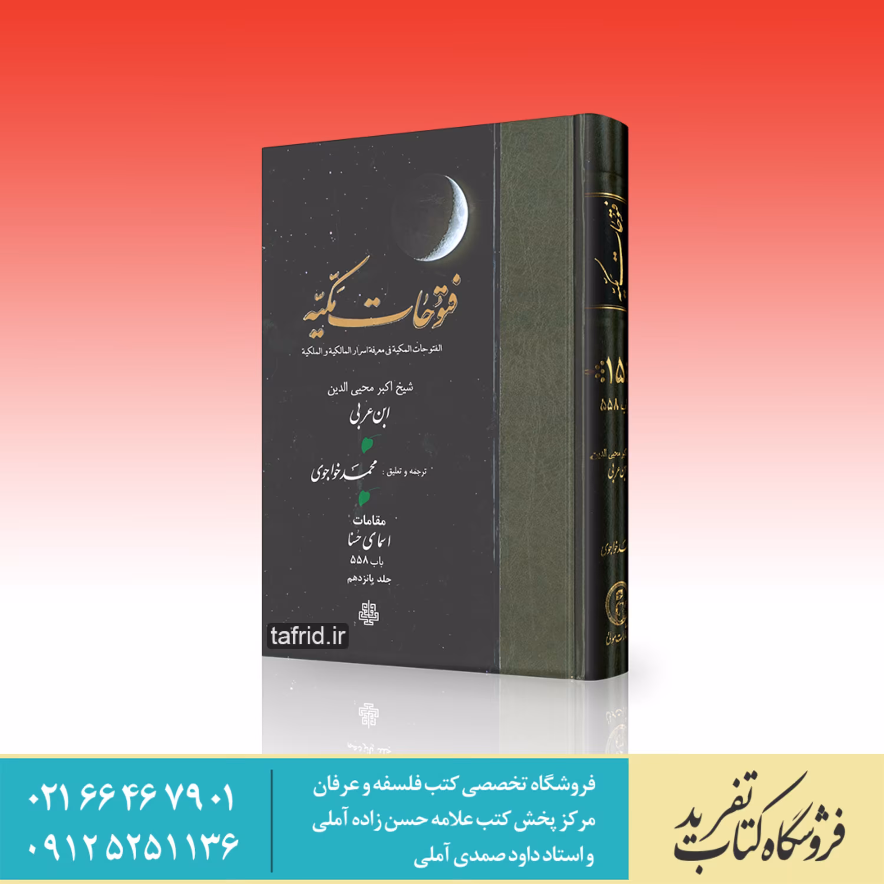 فتوحات مکیه     جلد پانزدهم     باب 558     محی الدین ابن عربی