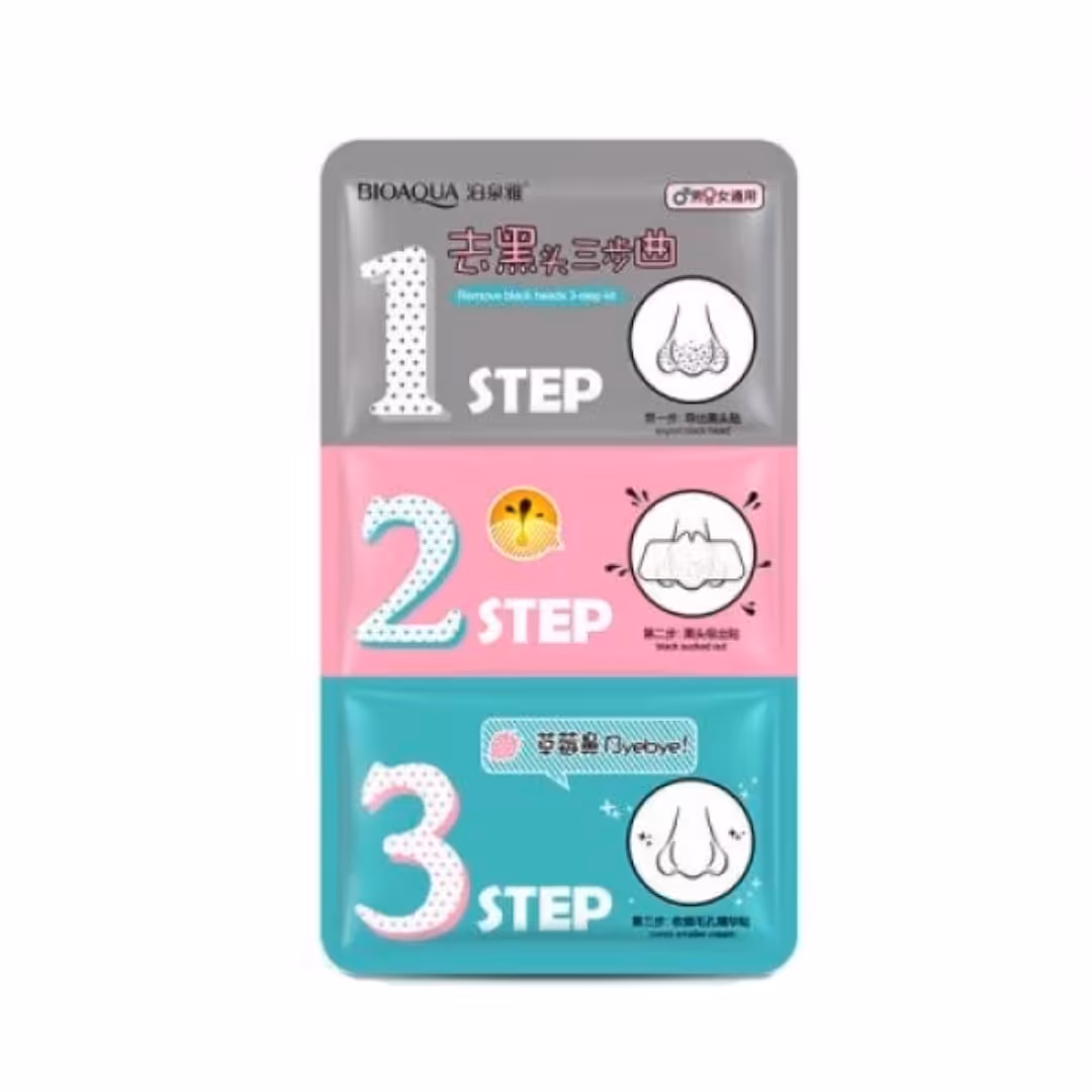 ماسک بینی ورقه ای سه مرحله ای   BIOAQUA (بیوآکوآ)  ارجینال