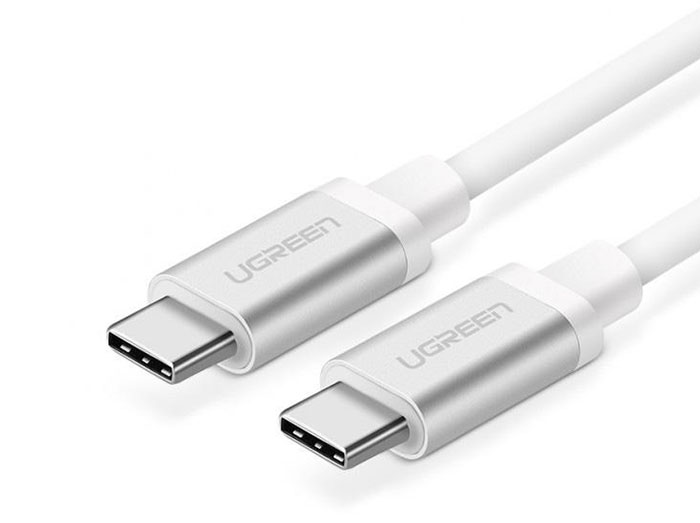 کابل شارژ و انتقال داده تایپ سی به تایپ سی یوگرین Ugreen US161 10682 USB 31 Type C Charge &amp; Sync Cable 15M