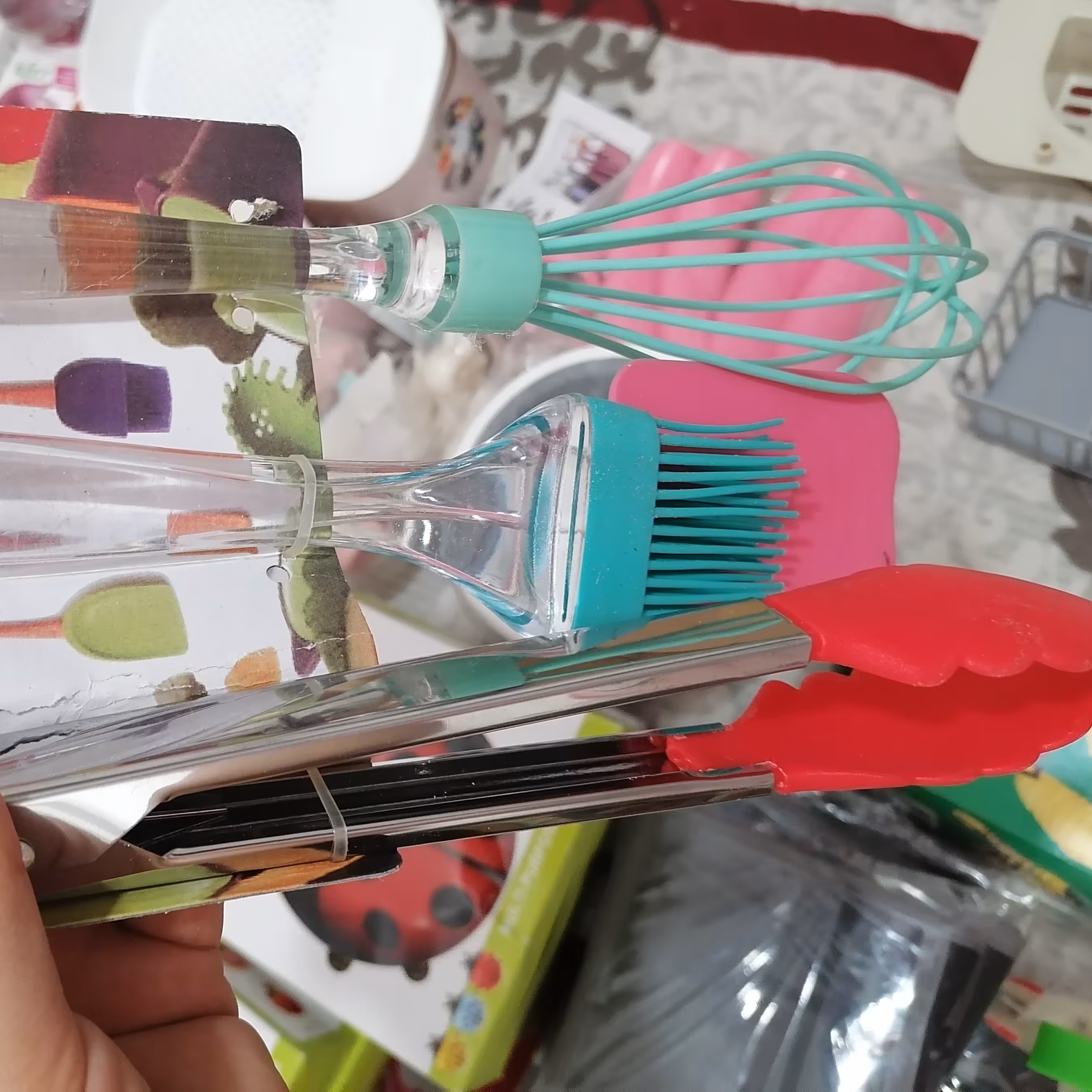 فرچه ولیسک وهمزن 4تکه سیلیکونی