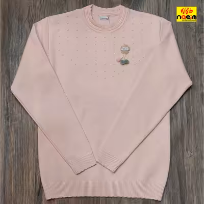 بافت دخترانه گپ سایز 60و65 سنین 9تا13 سال بلوز گرم پاییزه و زمستانی