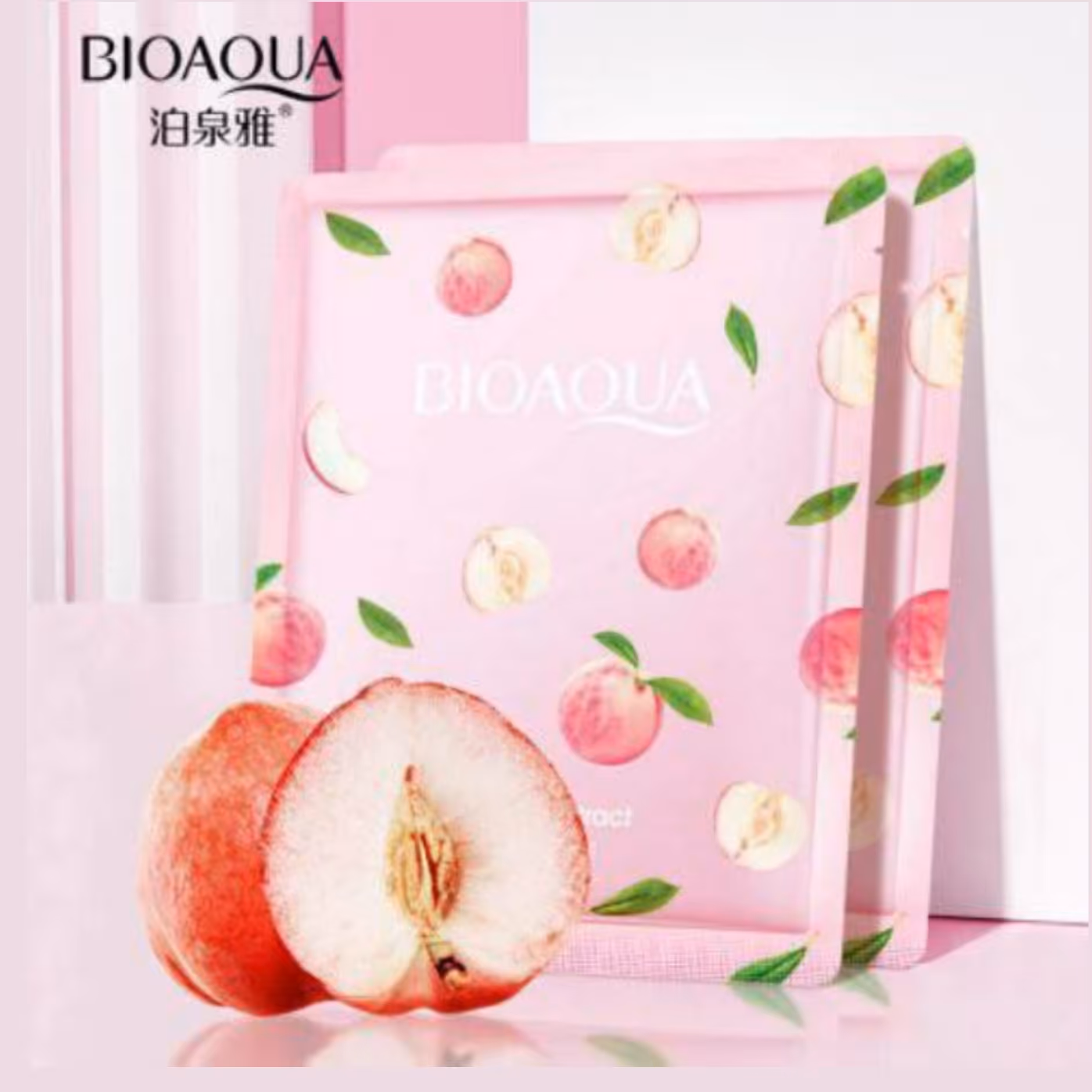 ماسک آبرسان ورقه ای هلو بیوآکوا 