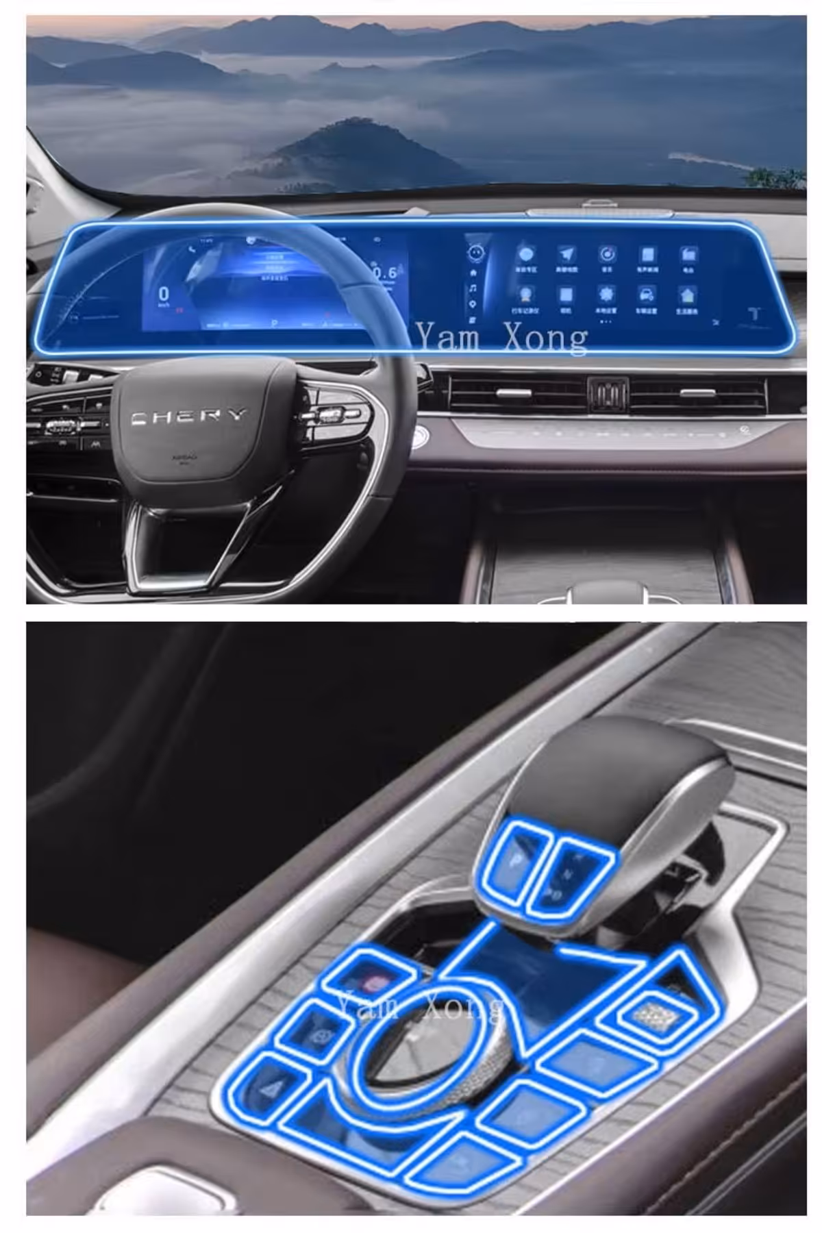 محافظ کاپوت CHERY TIGGO 8 PRO MAX سازگار با تر و تمیز داخلی صفحه نمایش کامل محافظت از رنگ PPF SLR CAR WRAP