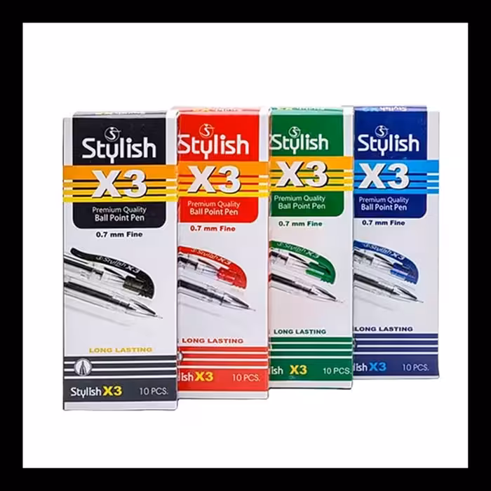 خودکار استایلیش X3 بسته  10عددی