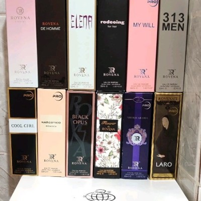 انواع عطرهای 30 میل برند روونا