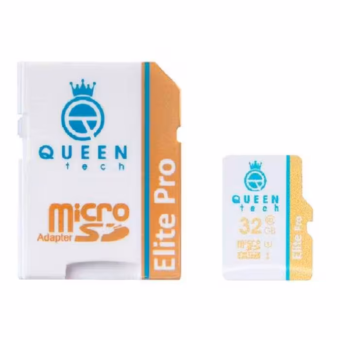 کارت حافظه(مموری) microSDHC کوئین تک مدل Elite pro 566X کلاس 10 استاندارد UHS-I U1 سرعت 85MBps ظرفیت 32 گیگابایت