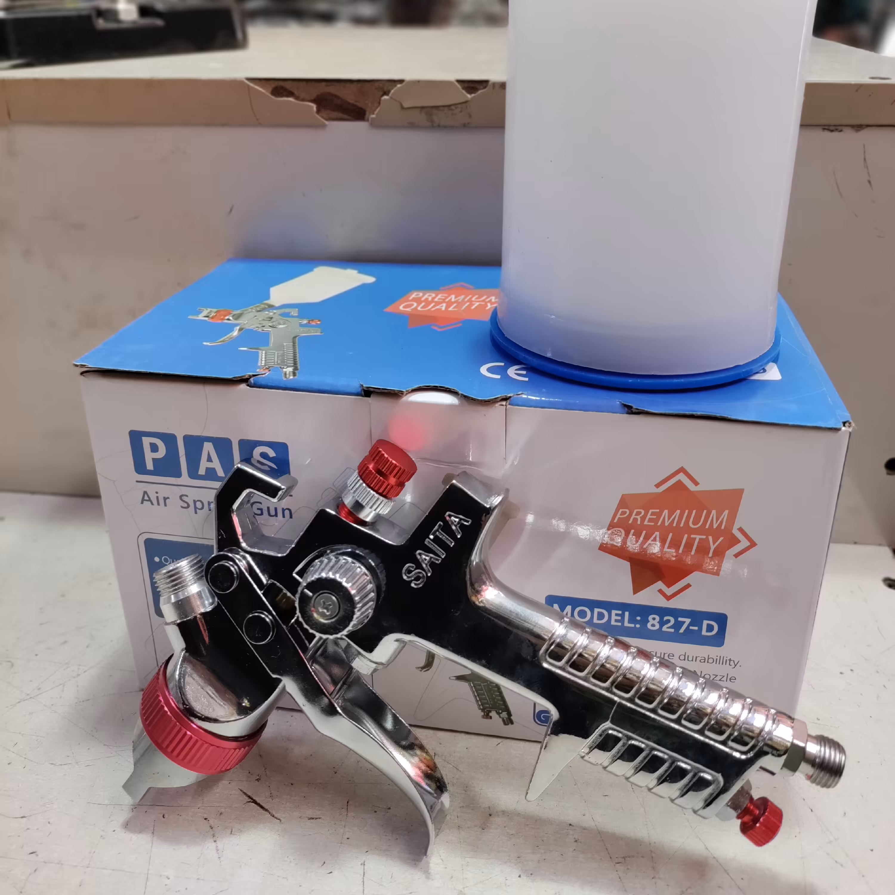 پیستوله  رنگ بادی