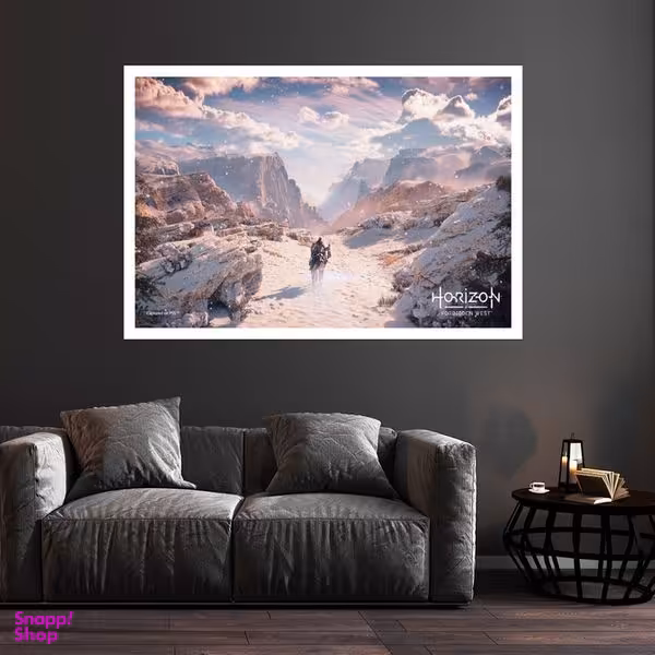 تابلو بکلیت طرح انیمیشن Horizon Forbidden West مدل قاب شاسی W-s8812