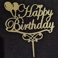 تاپر روکیکی طلایی  سایز بزرگ 