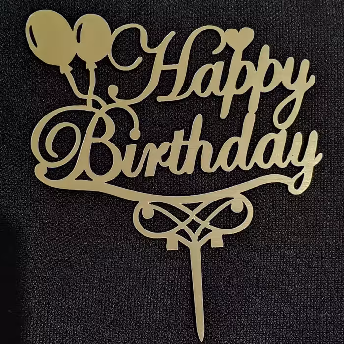 تاپر روکیکی طلایی  سایز بزرگ 