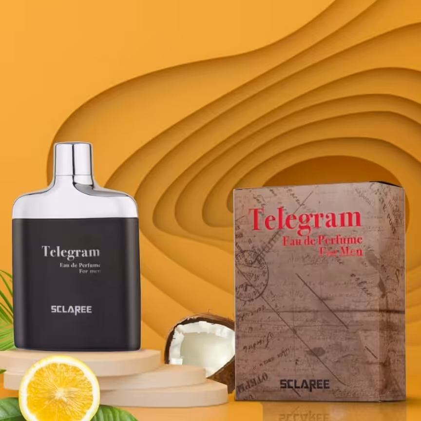 ادکلن تلگرام مرد مشکی سیلور سنت
