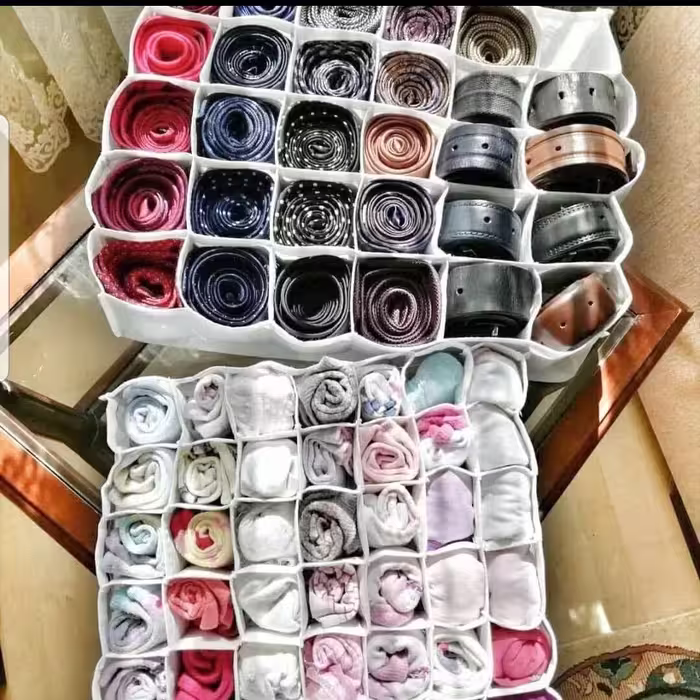نظم دهنده ارگانایزر  30 خانه لانه زنبوری  یا جا جورابی 