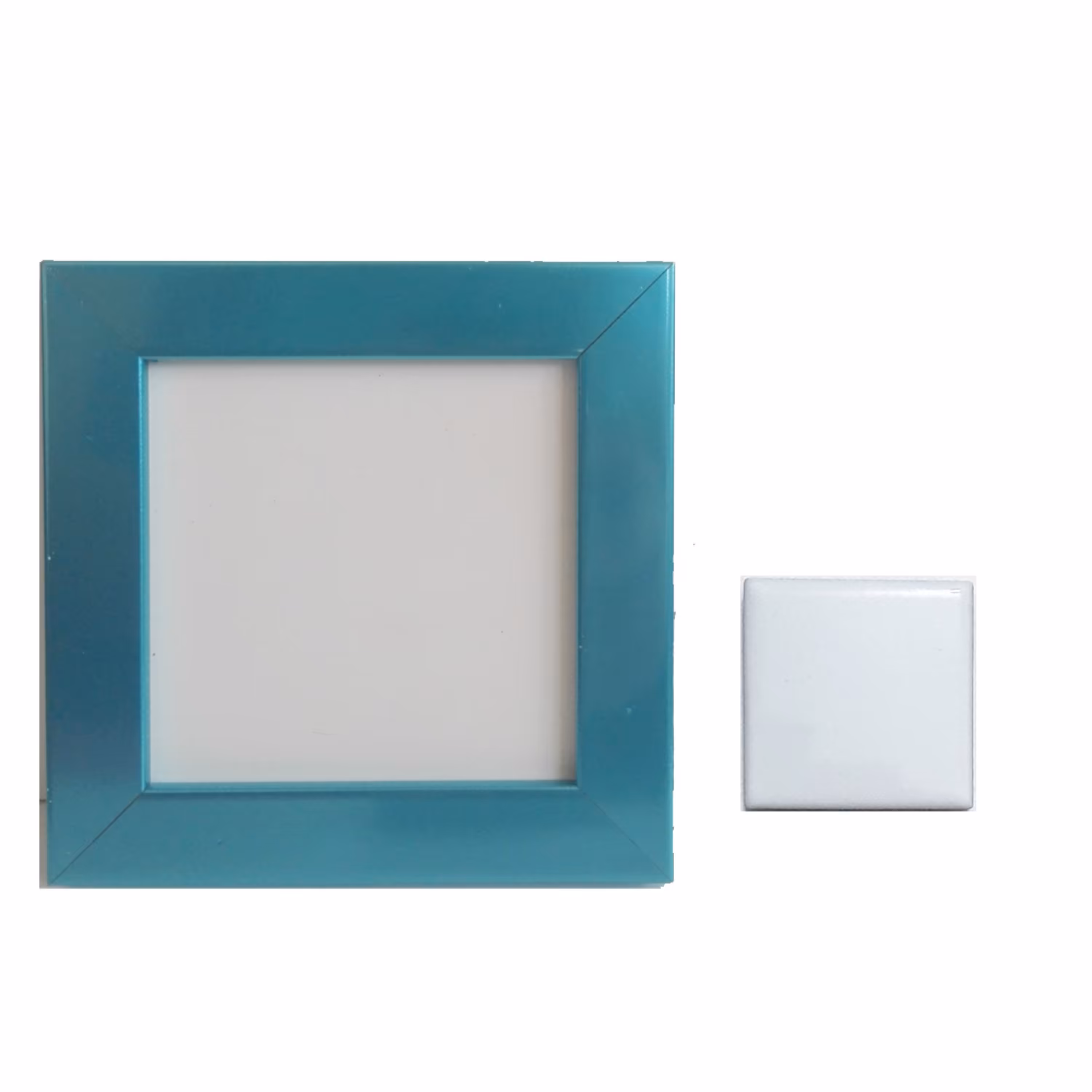 قاب کاشی آبی به ابعاد 10در 10