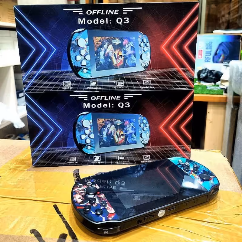 پلی استیشن نوستالژی جدید مانیتوردار 10000بازی دار